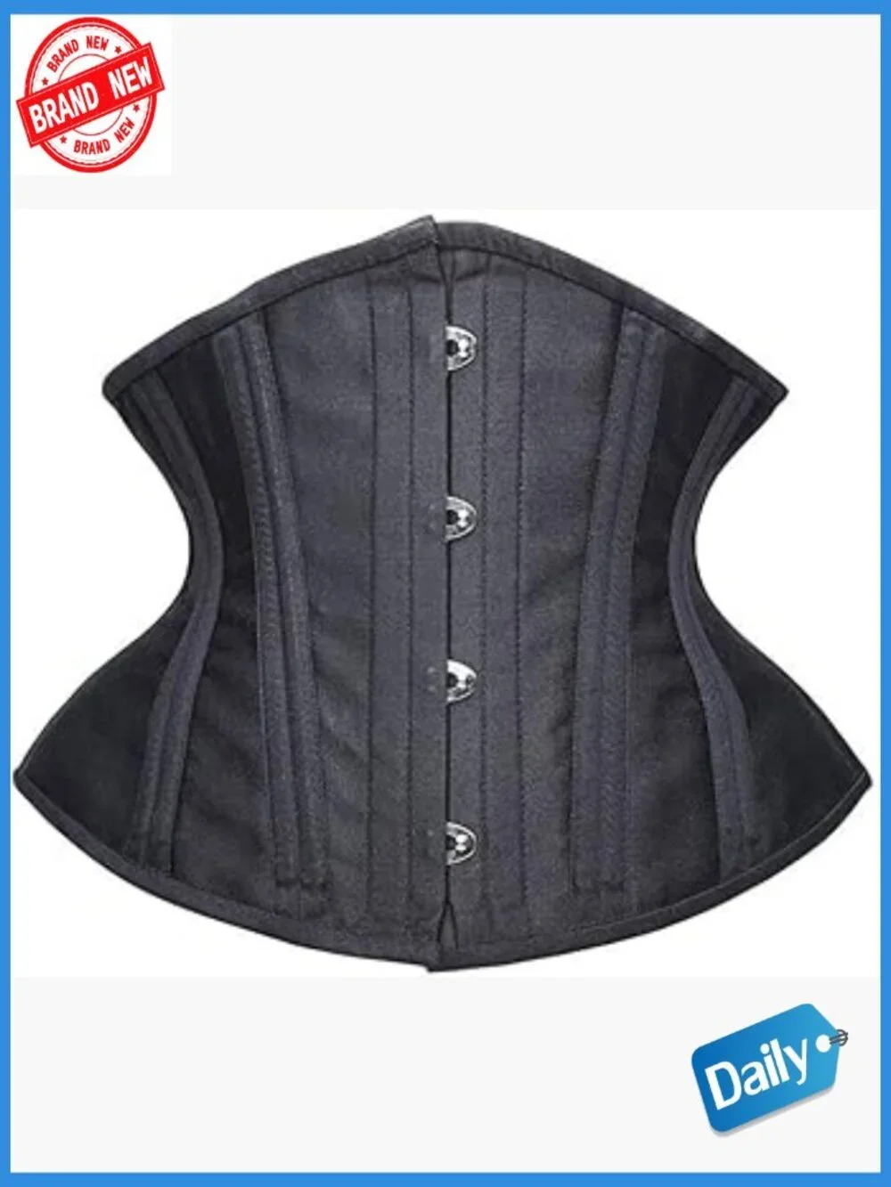Heavy Duty Steel Boned Waist Trainer Corset Underbust Body Shaper Shapewear